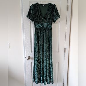 Baltic Born Leslie Dress Pine Green Size M